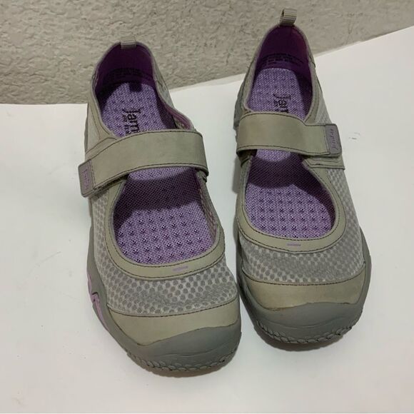 NEW Womens Jambu Pathfinder Mary Jane Shoes Light Gray Purple Retail $99 - Picture 6 of 11